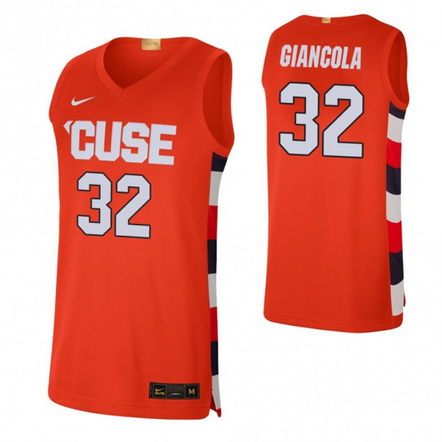 Nick Giancola Syracuse Orange 32 Jersey