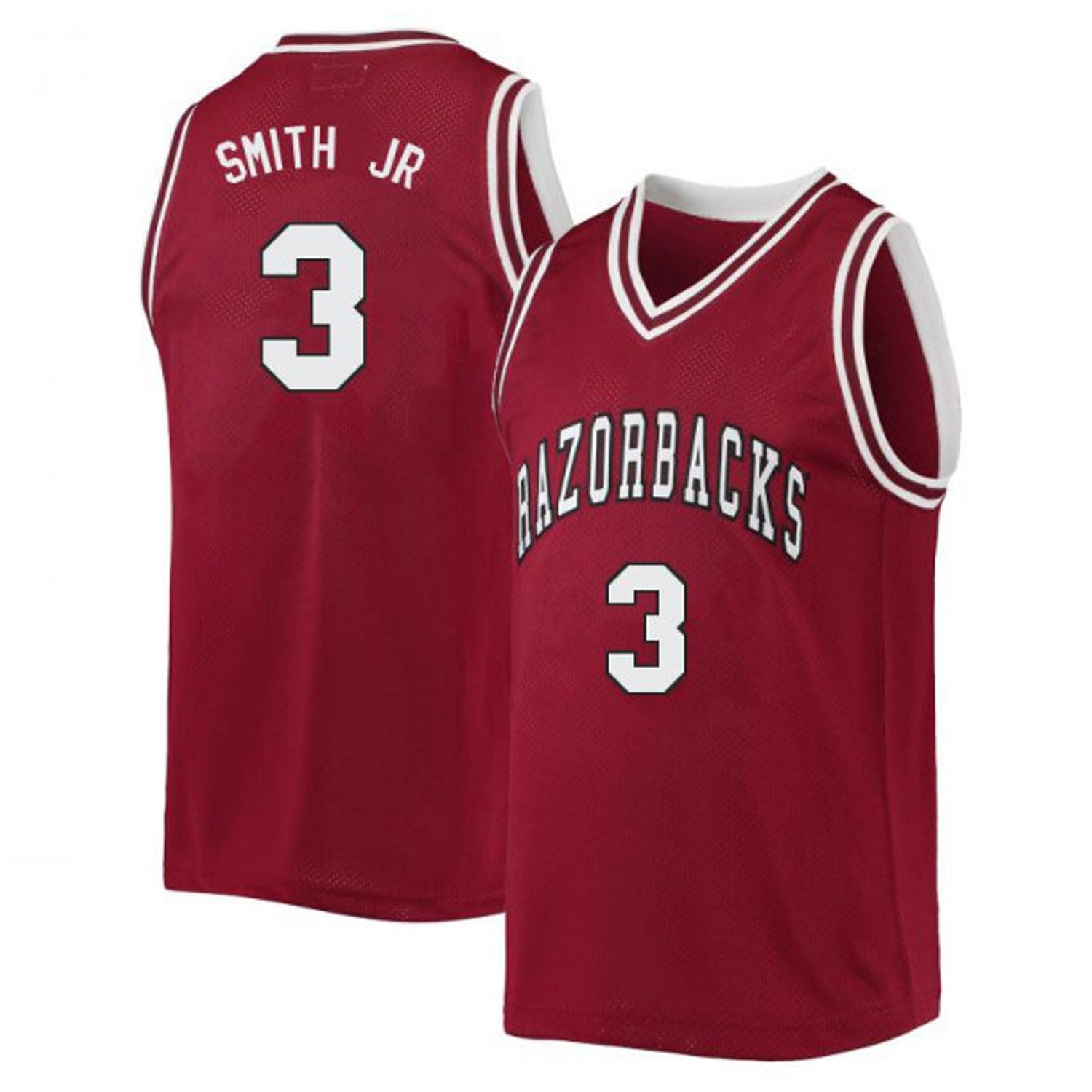 Nick Smith Jr Arkansas Razorbacks 3 Jersey