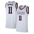 Nolan Hickman Gonzaga Bulldogs 11 Jersey