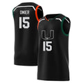 Norchad Omier Miami Hurricanes 15 Jersey