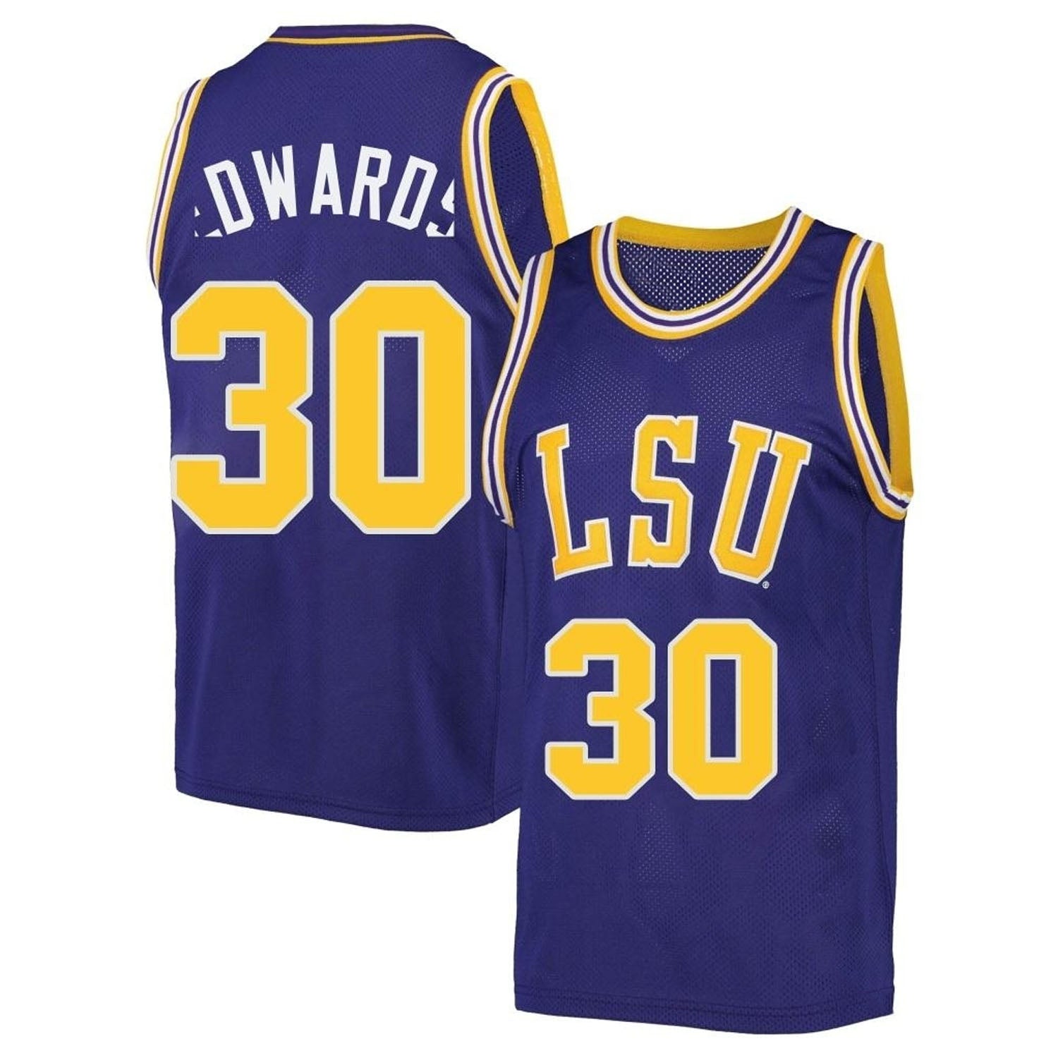 Parker Edwards LSU Tigers 30 Jersey
