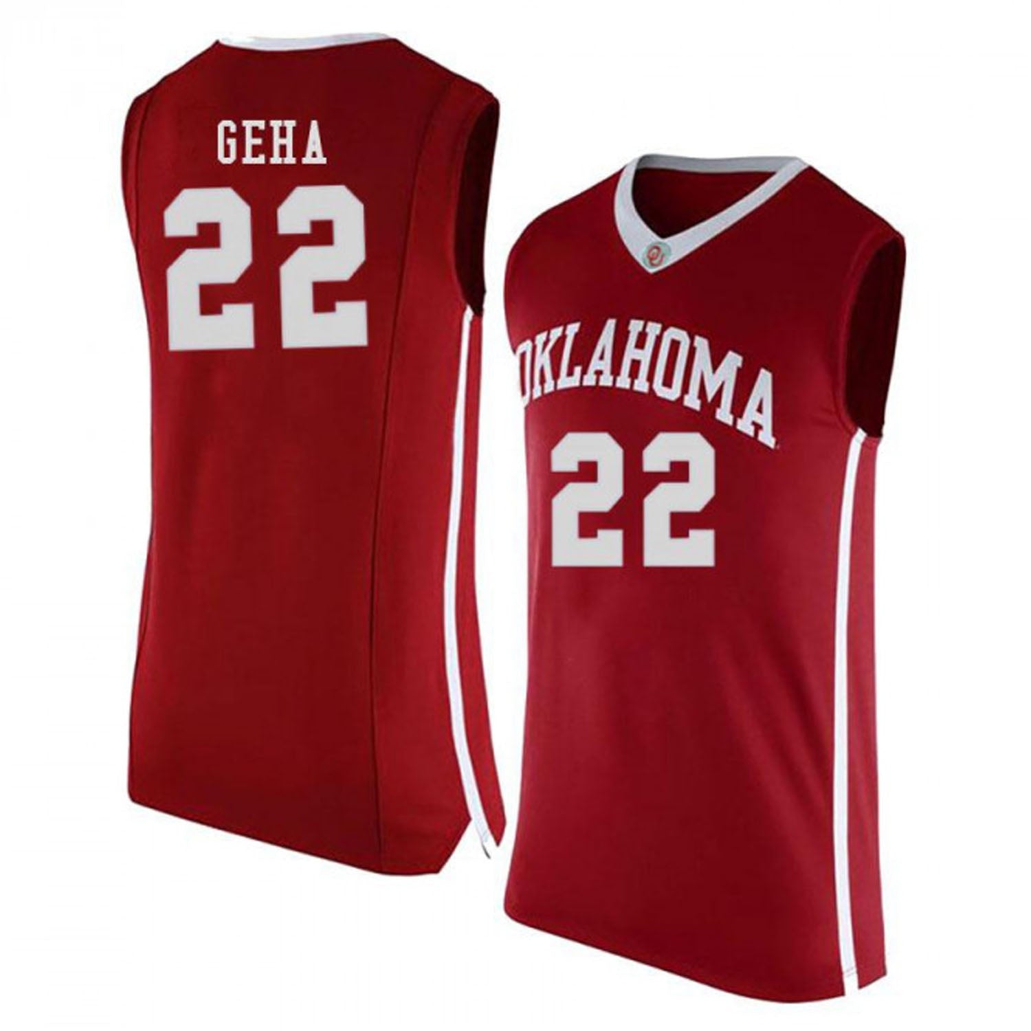 Patrick Geha Oklahoma Sooners 22 Jersey