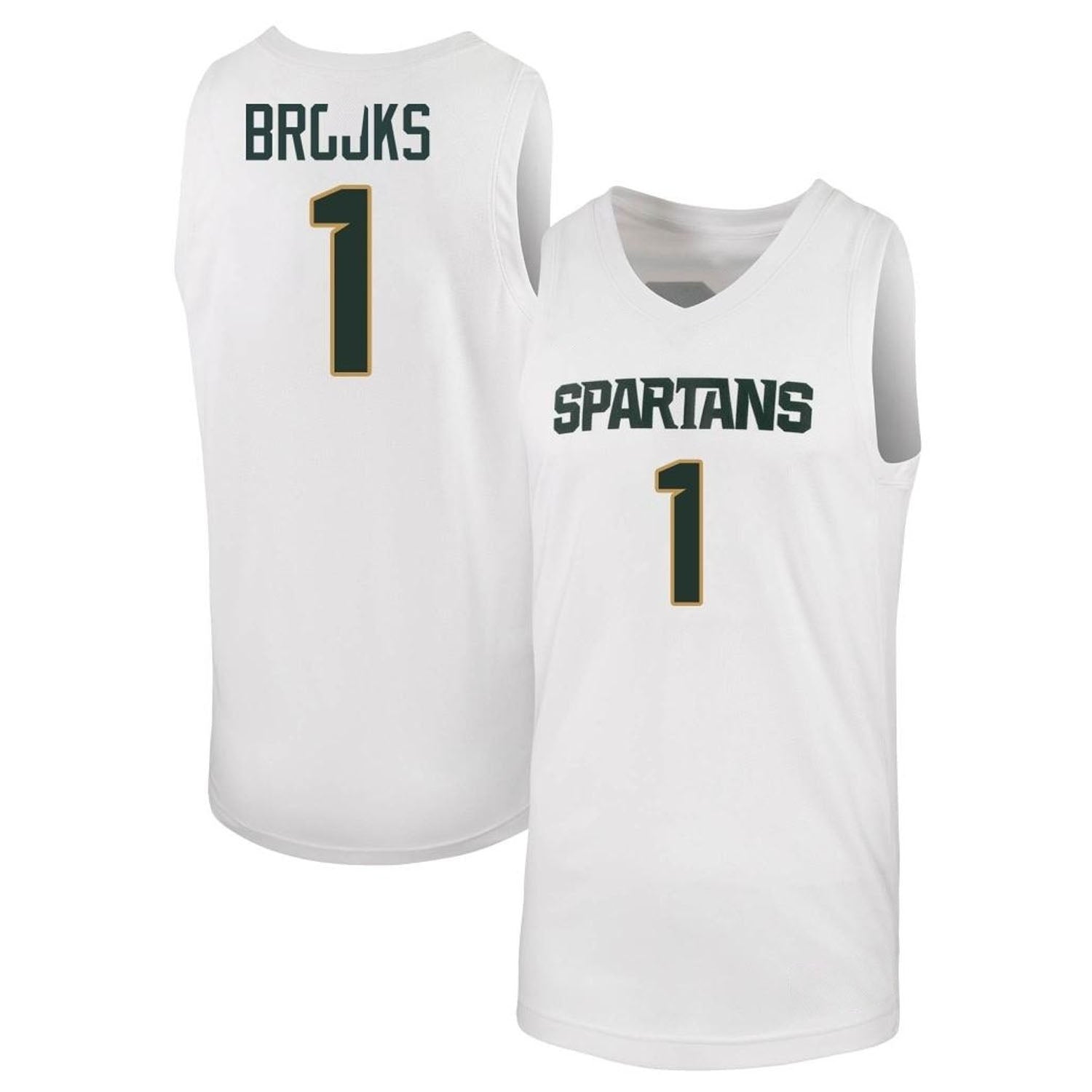 Pierre Brooks Michigan State Spartans 1 Jersey