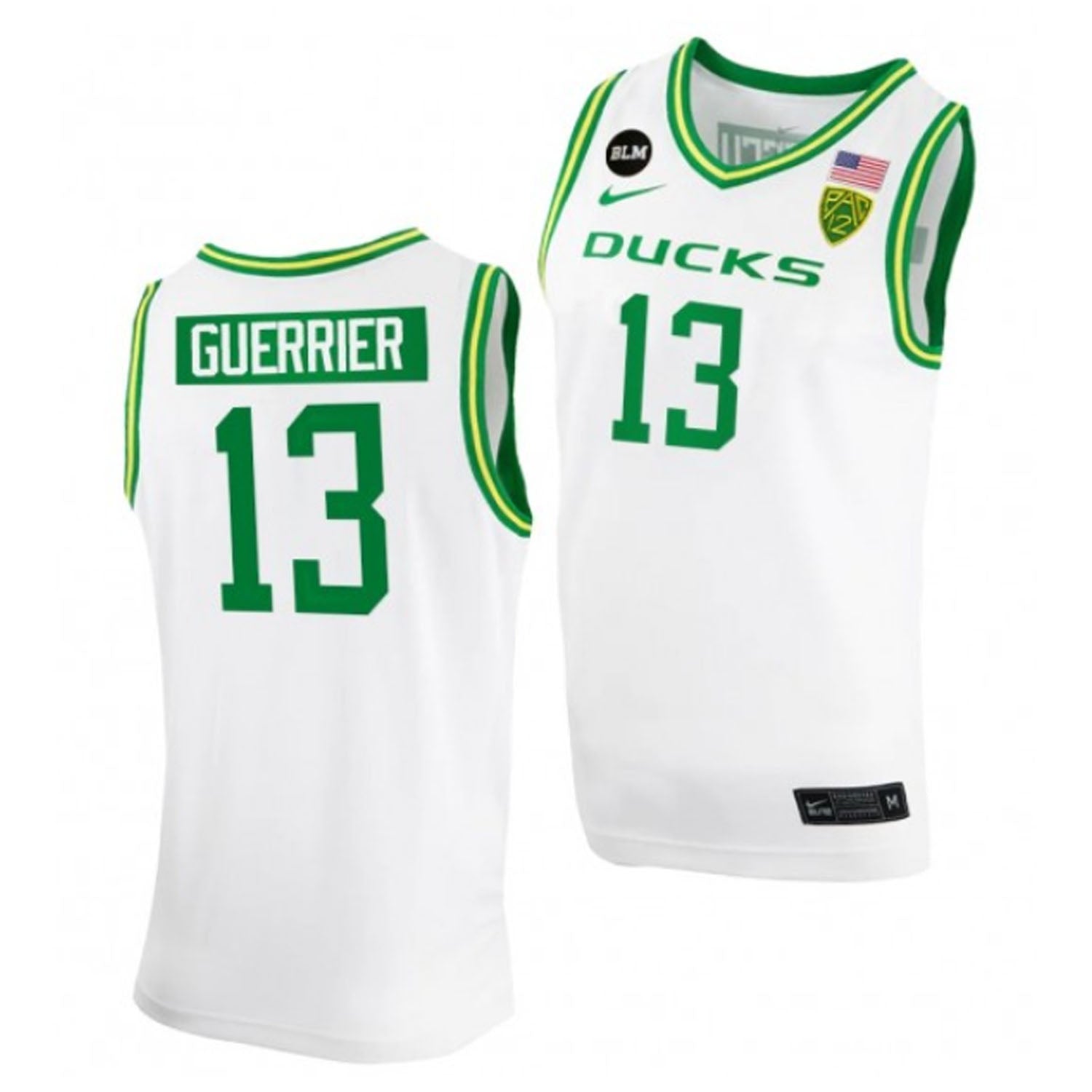 Quincy Guerrier Oregon Ducks 13 Jersey