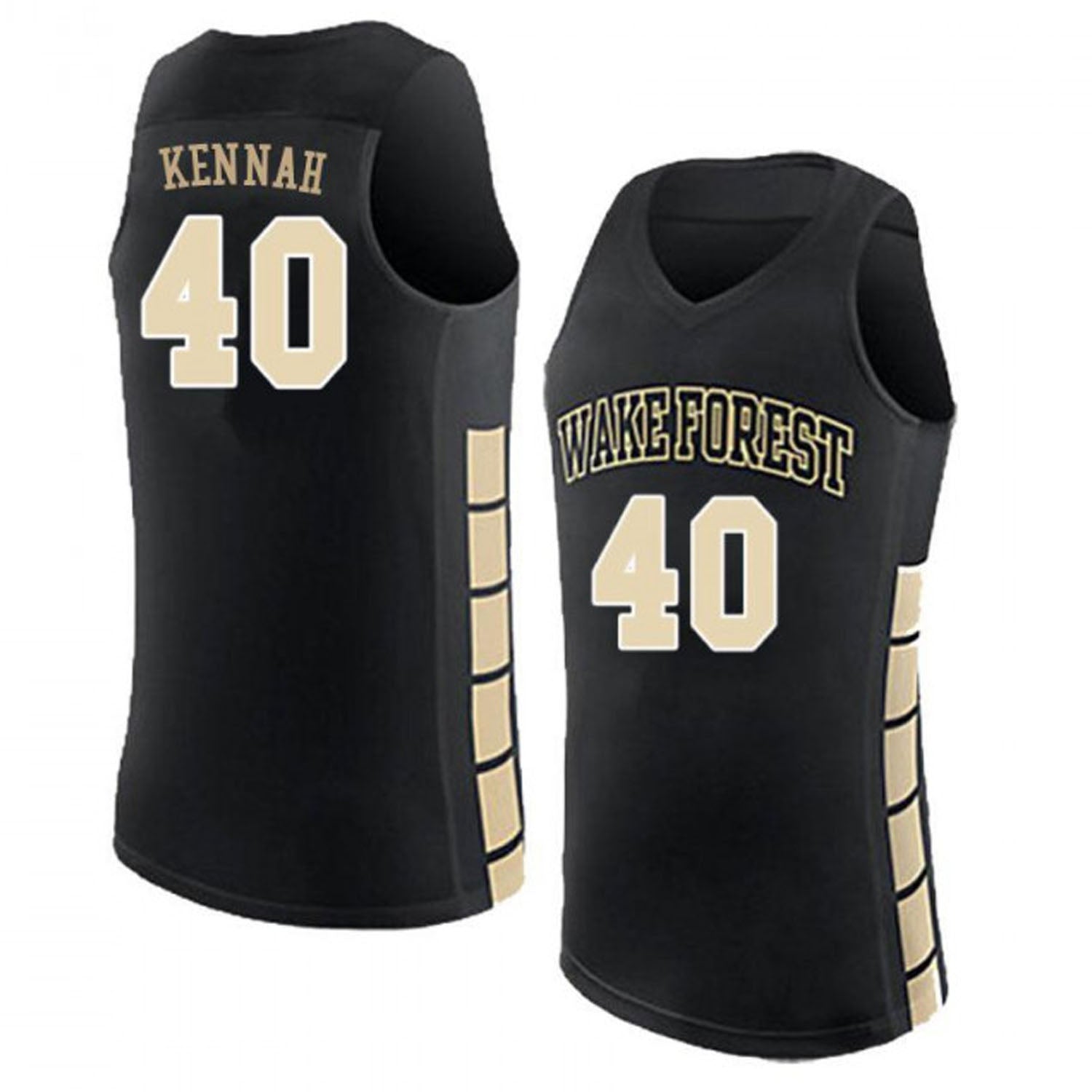 RJ Kennah Wake Forest Demon Deacons 40 Jersey