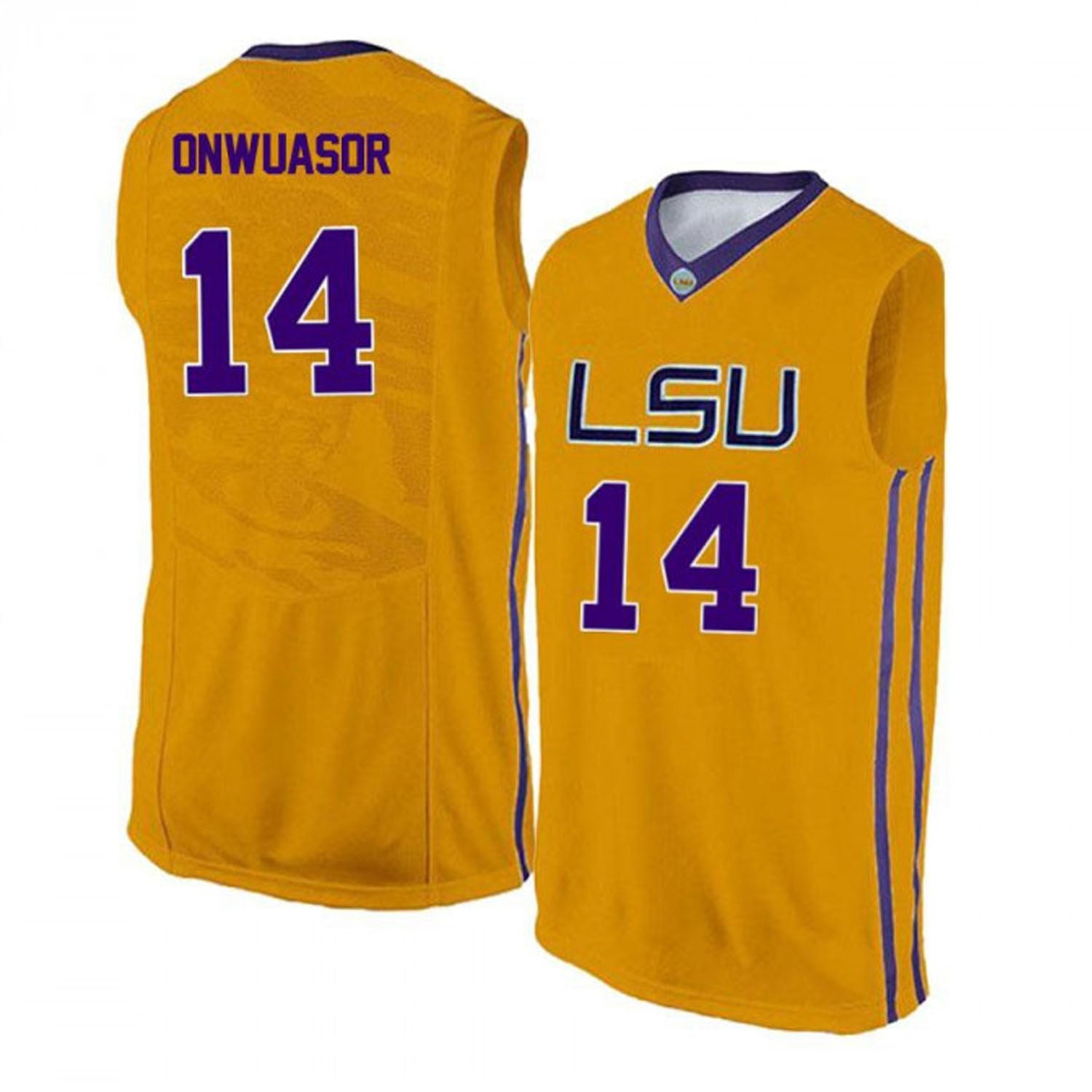 Randy Onwuasor LSU Tigers 14 Jersey