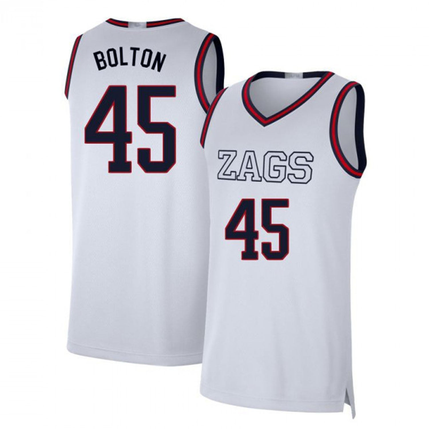 Rasir Bolton Gonzaga Bulldogs 45 Jersey