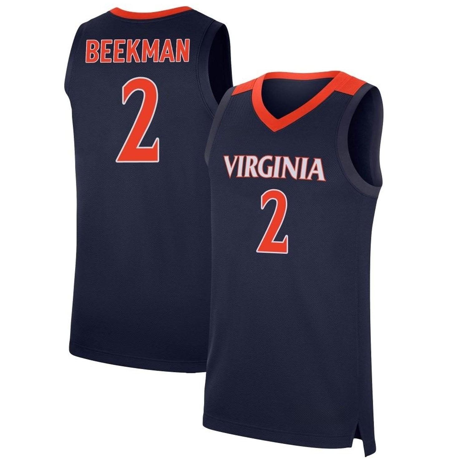 Reece Beekman Virginia Cavaliers 2 Jersey