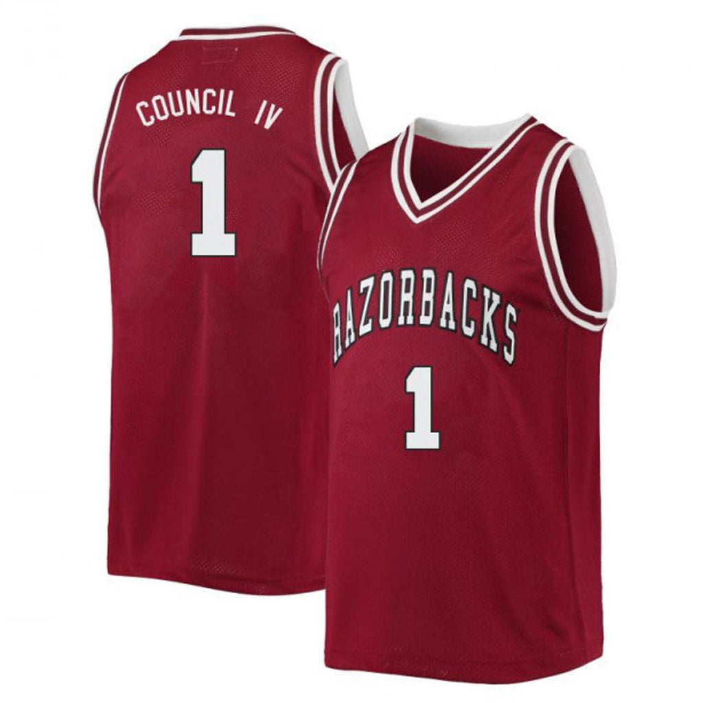 Ricky Council IV Arkansas Razorbacks 1 Jersey