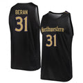 Robbie Beran Northwestern Wildcats 31 Jersey