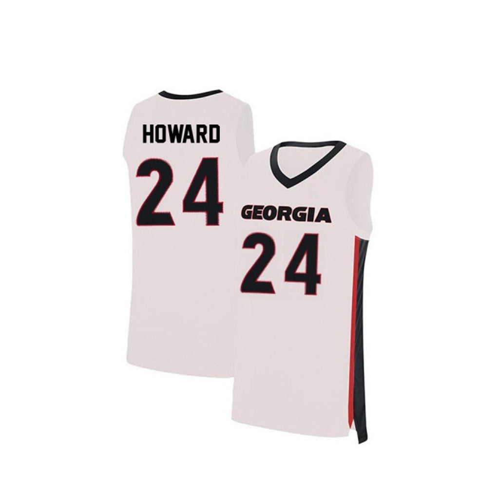 Rodney Howard Georgia Bulldogs 24 Jersey
