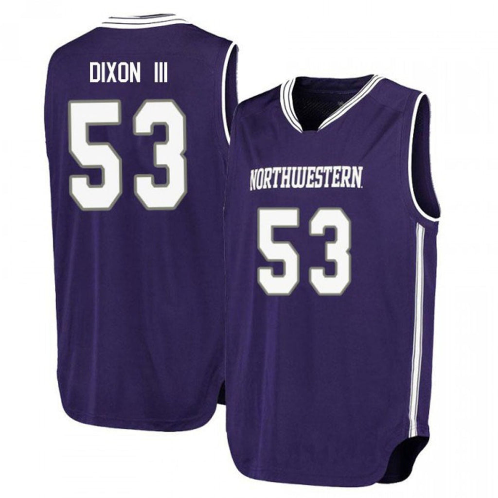 Roy Dixon III Northwestern Wildcats 53 Jersey