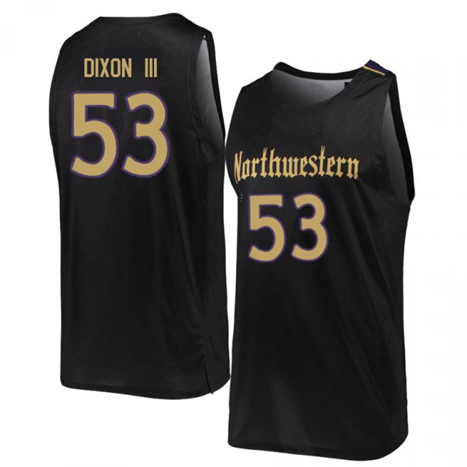Roy Dixon III Northwestern Wildcats 53 Jersey