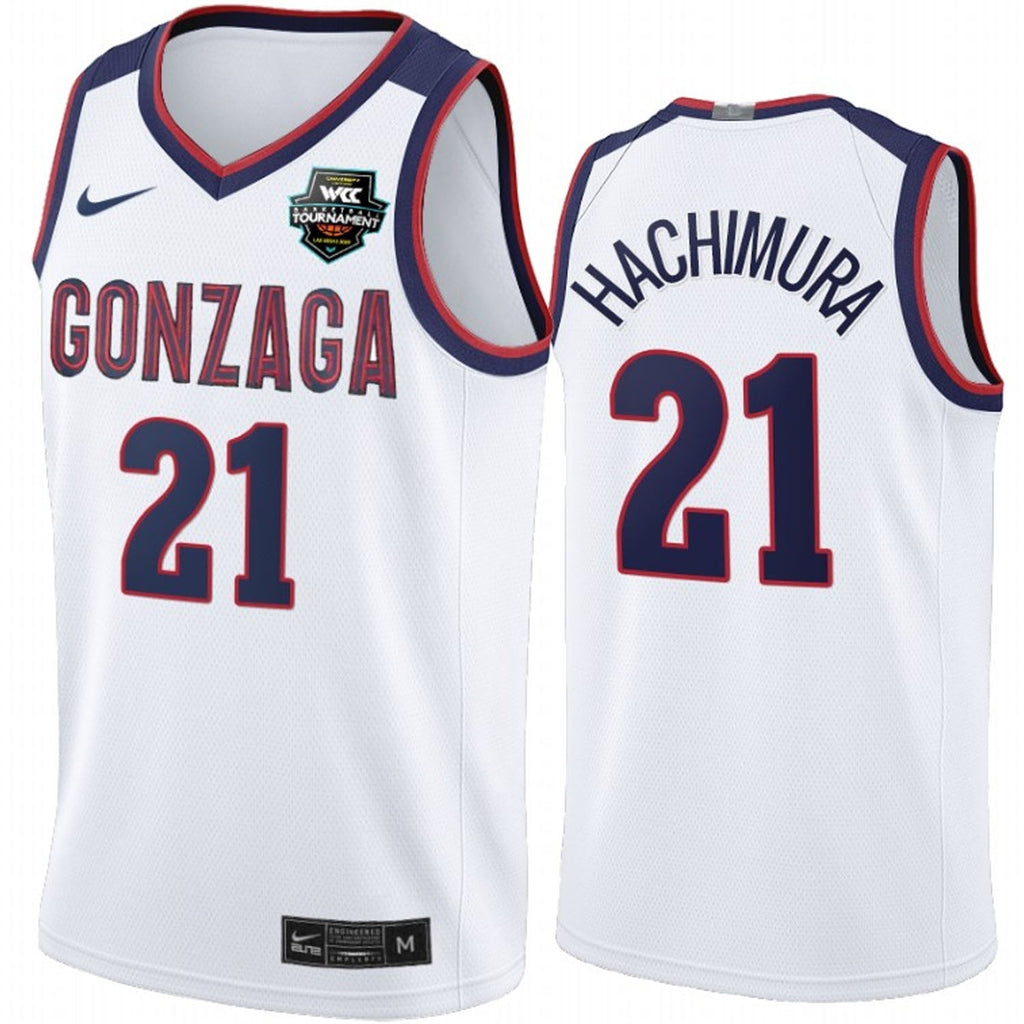 Rui Hachimura Gonzaga Bulldogs 21 Jersey