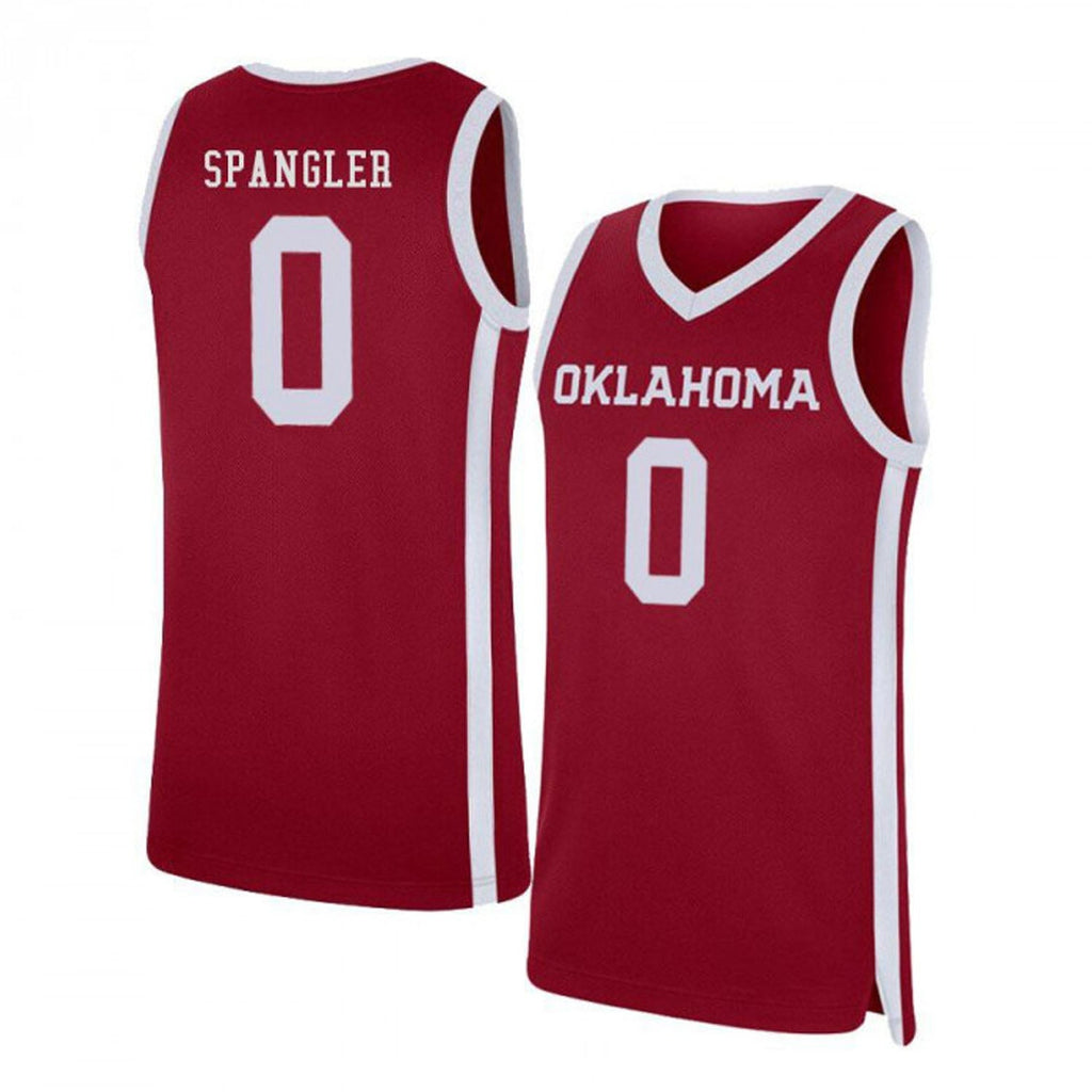 Ryan Spangler Oklahoma Sooners 0 Jersey