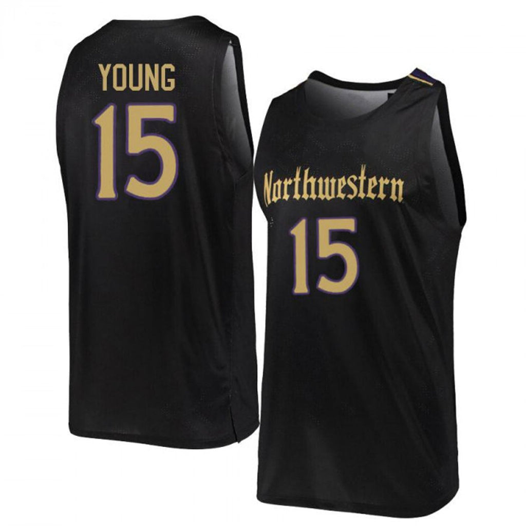 Ryan Young Northwestern Wildcats 15 Jersey