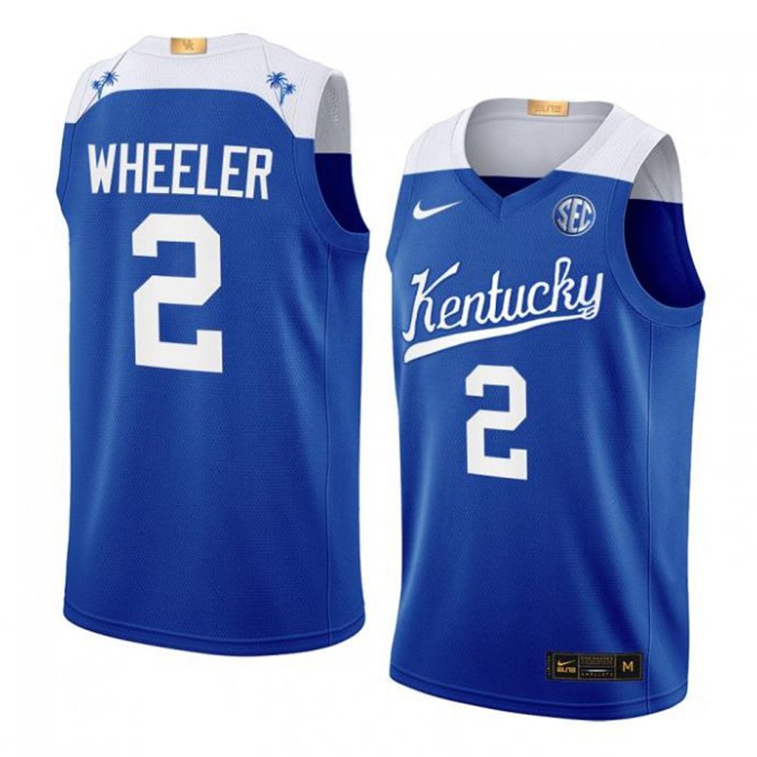 Sahvir Wheeler Kentucky Wildcats 2 Jersey