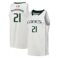 Sam Waardenburg Miami Hurricanes 21 Jersey
