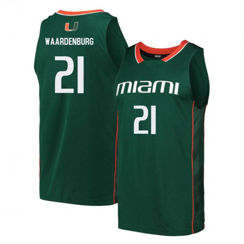 Sam Waardenburg Miami Hurricanes 21 Jersey