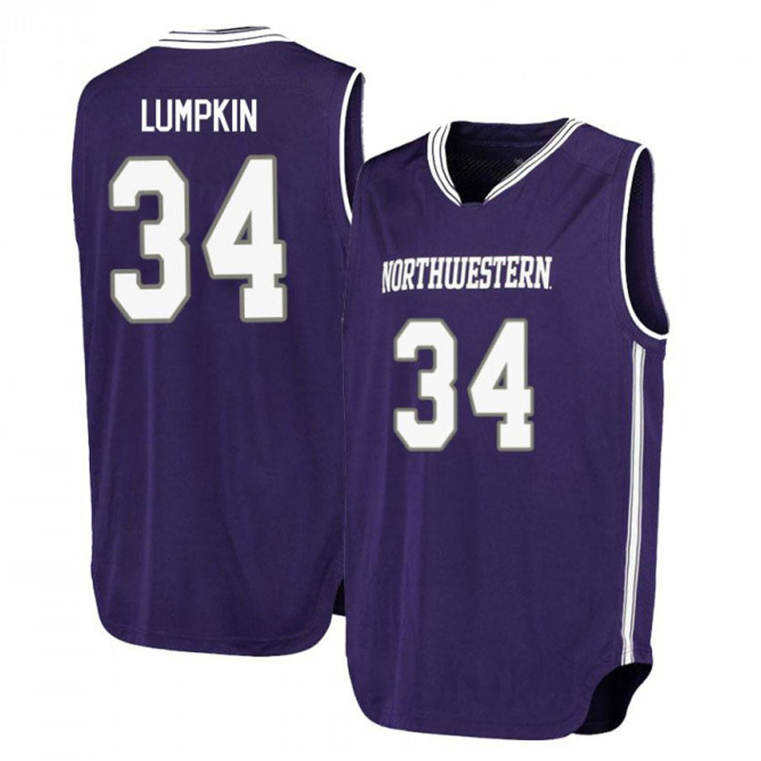 Sanjay Lumpkin Northwestern Wildcats 34 Jersey