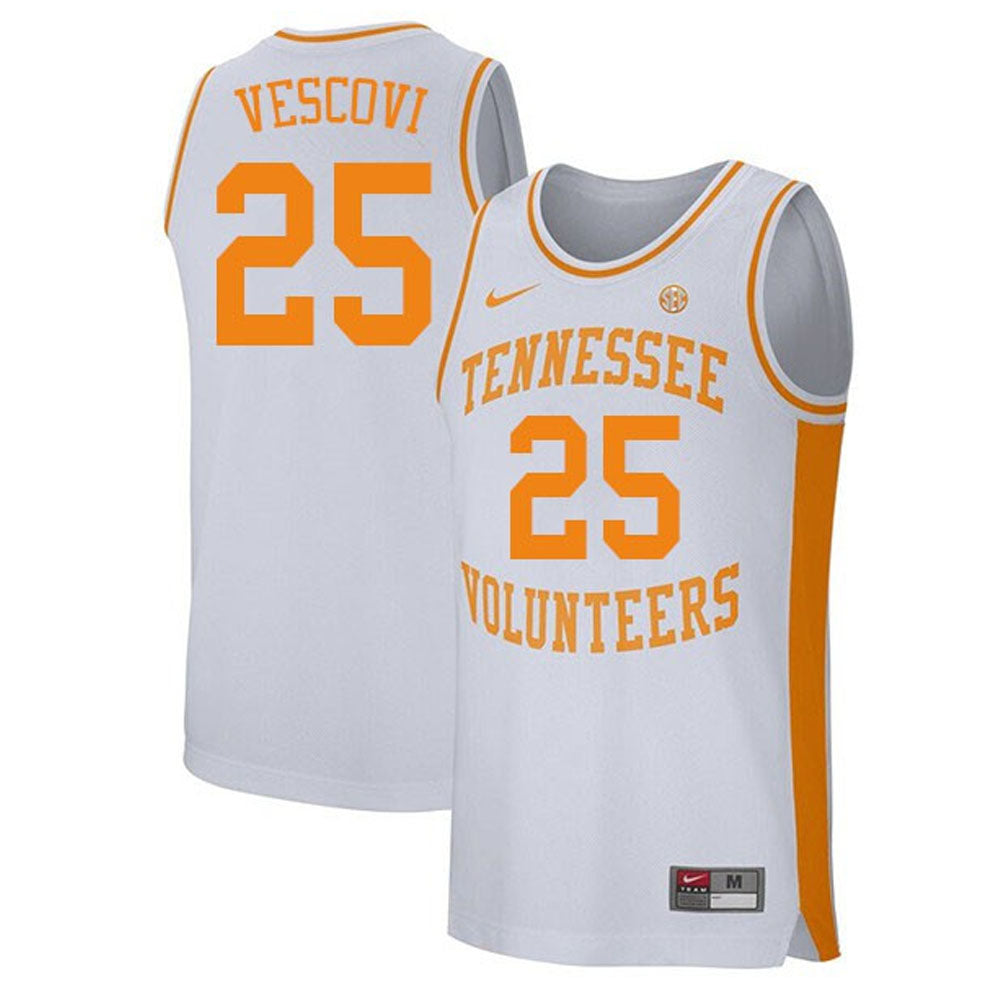 Santiago Vescovi Tennessee Volunteers 25 Jersey