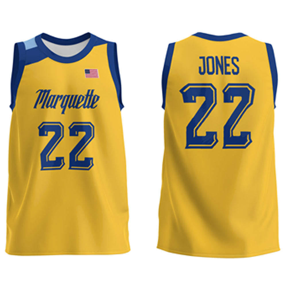 Sean Jones Marquette Golden Eagles 22 Jersey