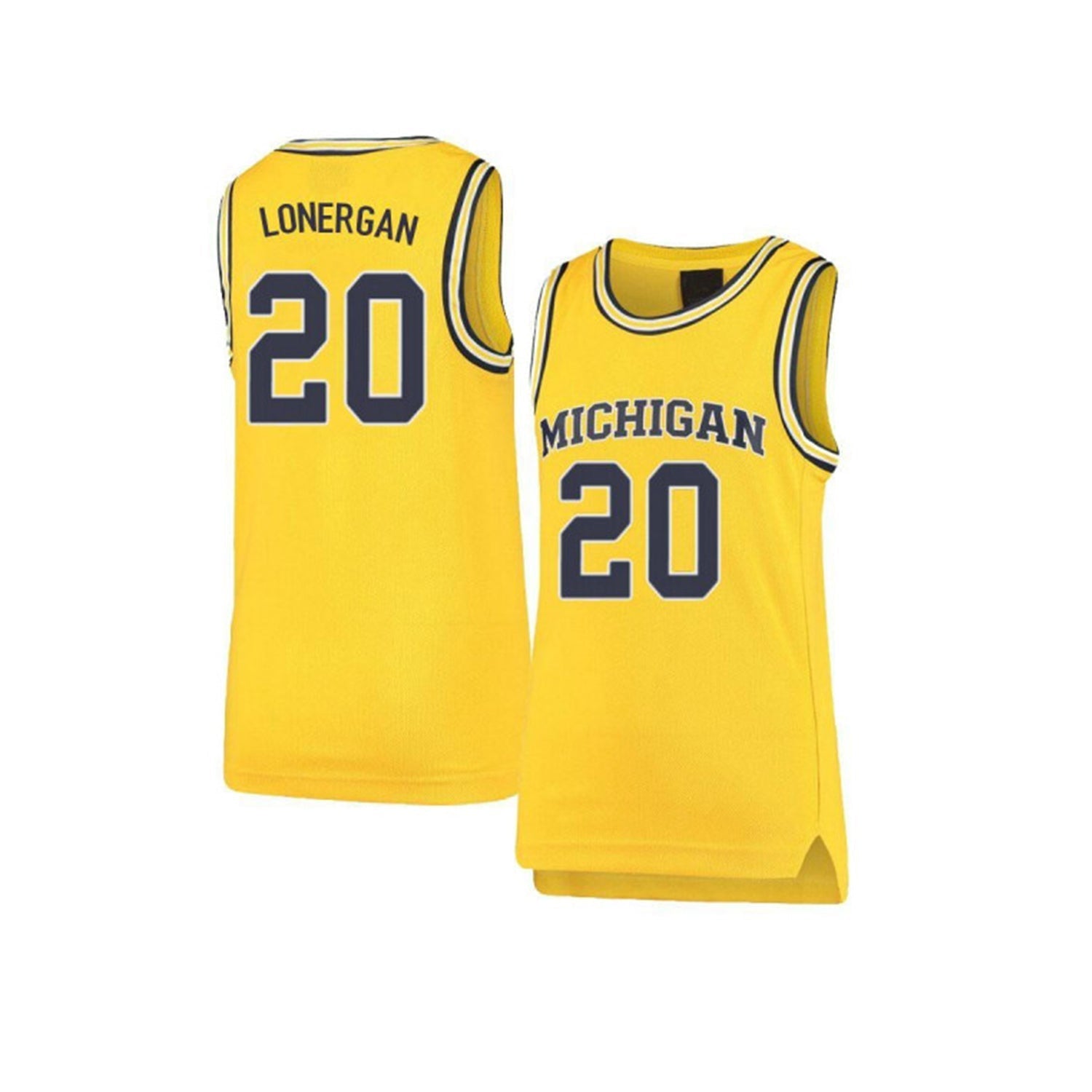 Sean Lonergan Michigan Wolverines 20 Jersey