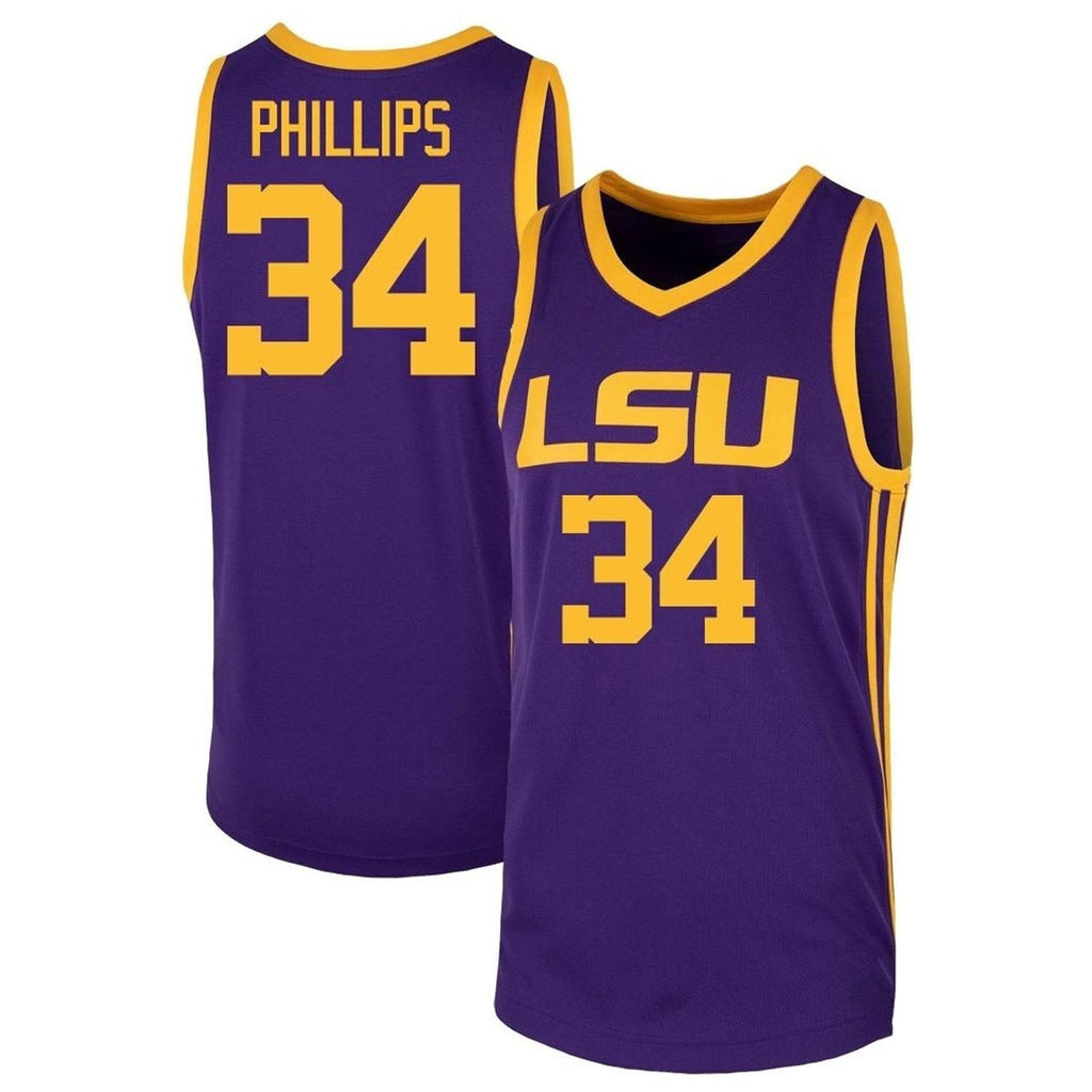 Shawn Phillips LSU Tigers 34 Jersey