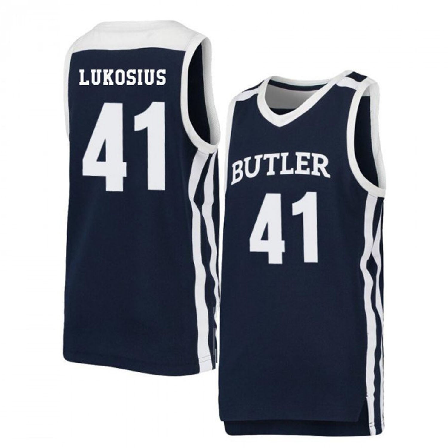 Simas Lukosius Butler Bulldogs 41 Jersey