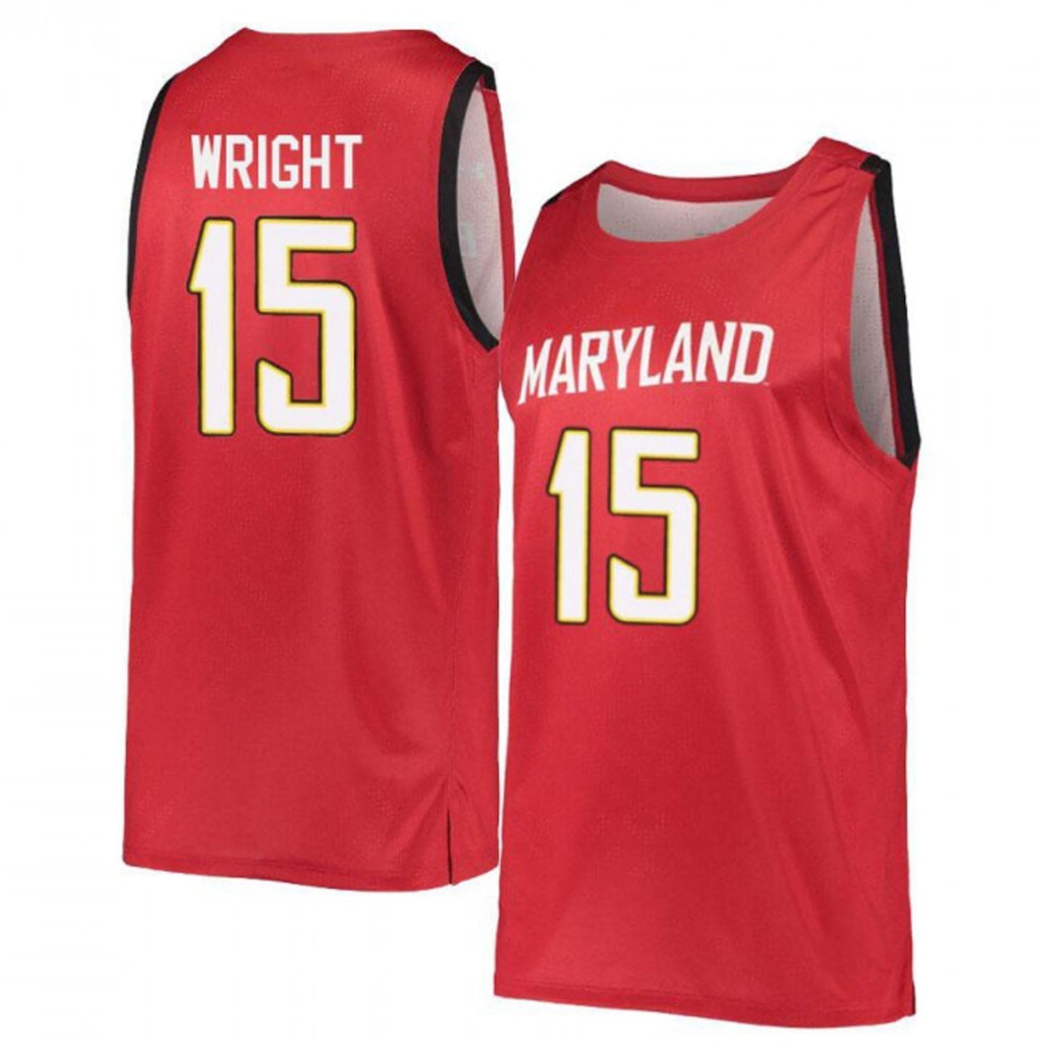 Simon Wright Maryland Terrapins 15 Jersey