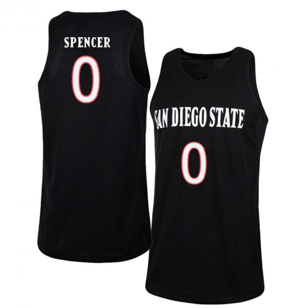 Skylar Spencer San Diego State Aztecs 0 Jersey