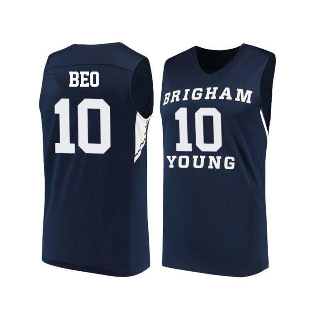 Steven Beo BYU Cougars 10 Jersey