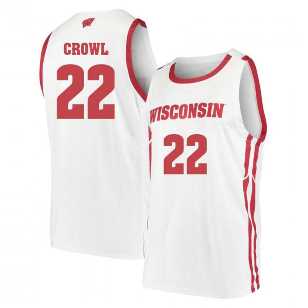 Steven Crowl Wisconsin Badgers 22 Jersey