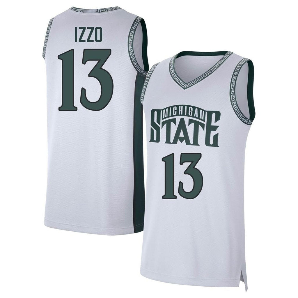 Steven Izzo Michigan State Spartans 13 Jersey