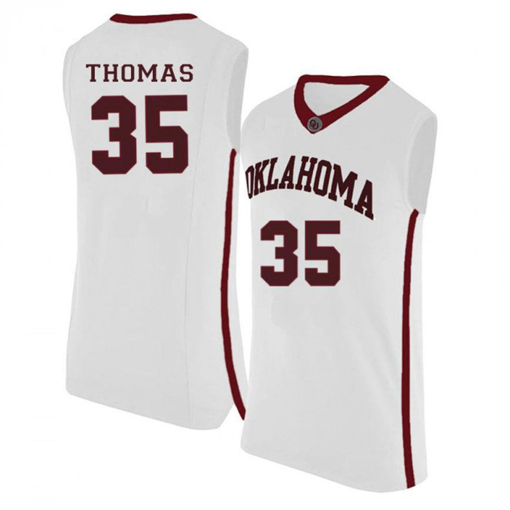 TaShawn Thomas Oklahoma Sooners 35 Jersey