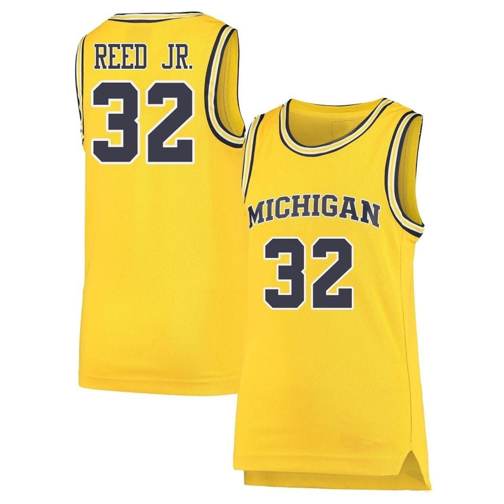 Tarris Reed Jr. Michigan Wolverines 32 Jersey