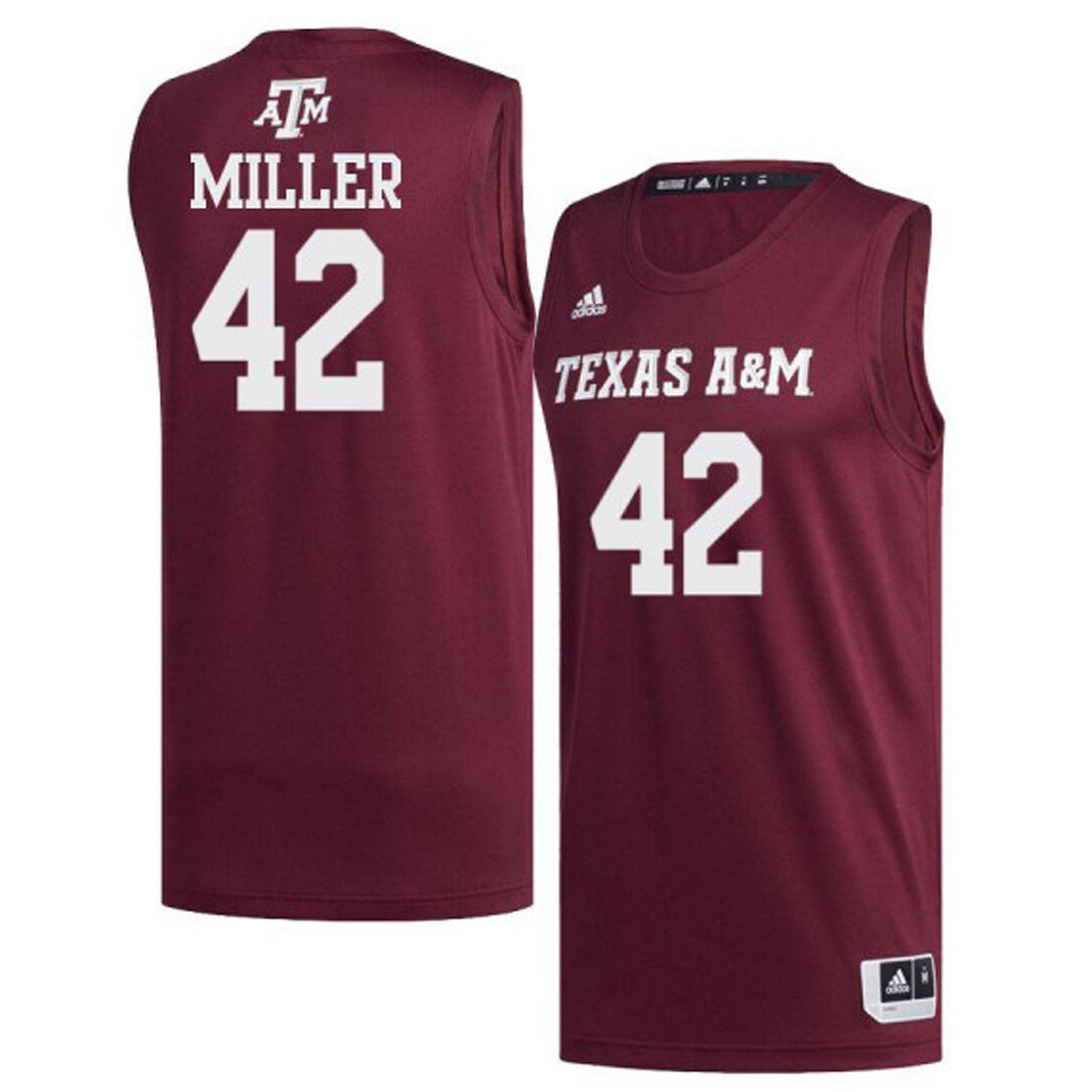 Tavario Miller Texas A&M 42 Jersey