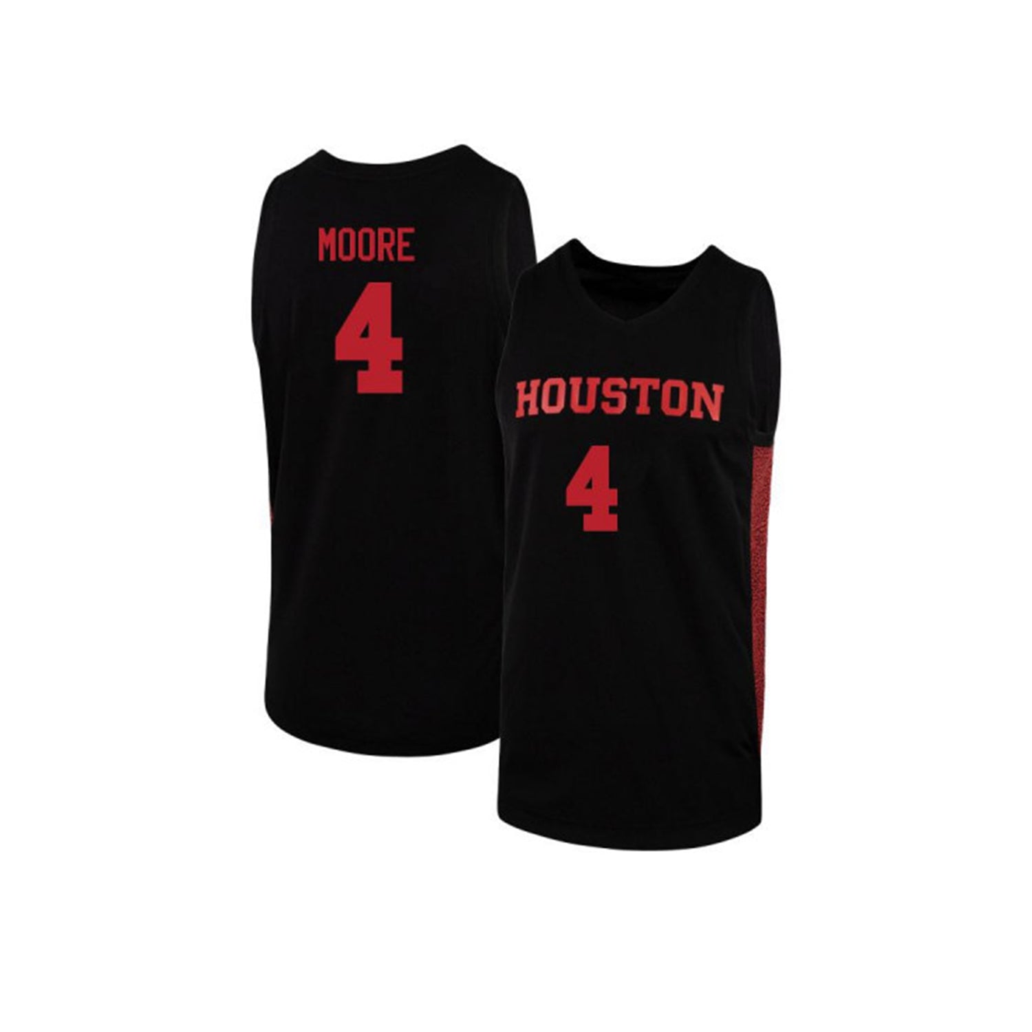 Taze Moore Houston Cougars 4 Jersey