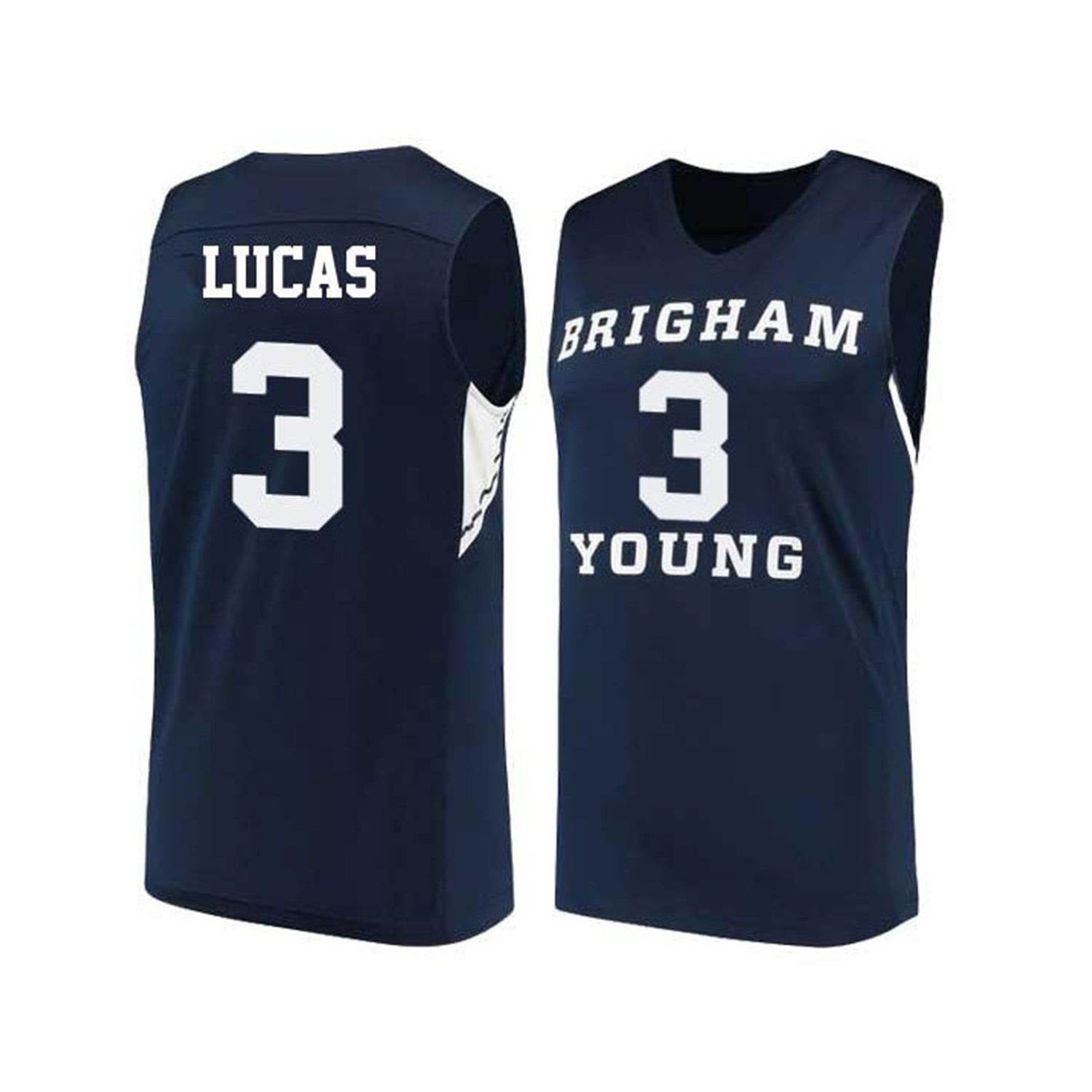 TeJon Lucas BYU Cougars 3 Jersey