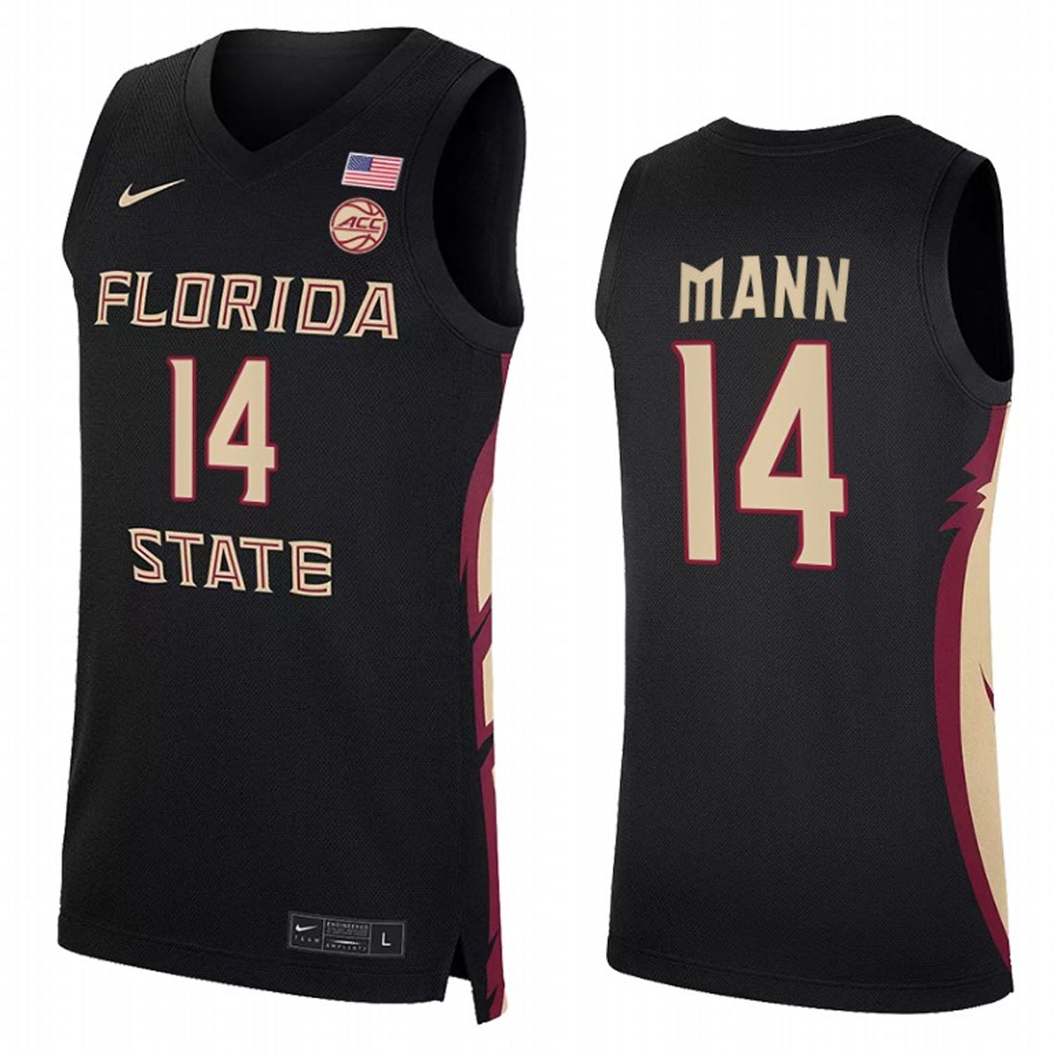 Terance Mann Florida State Seminoles 14 Jersey