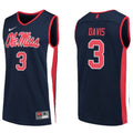 Terence Davis Ole Miss Rebels 3 Jersey