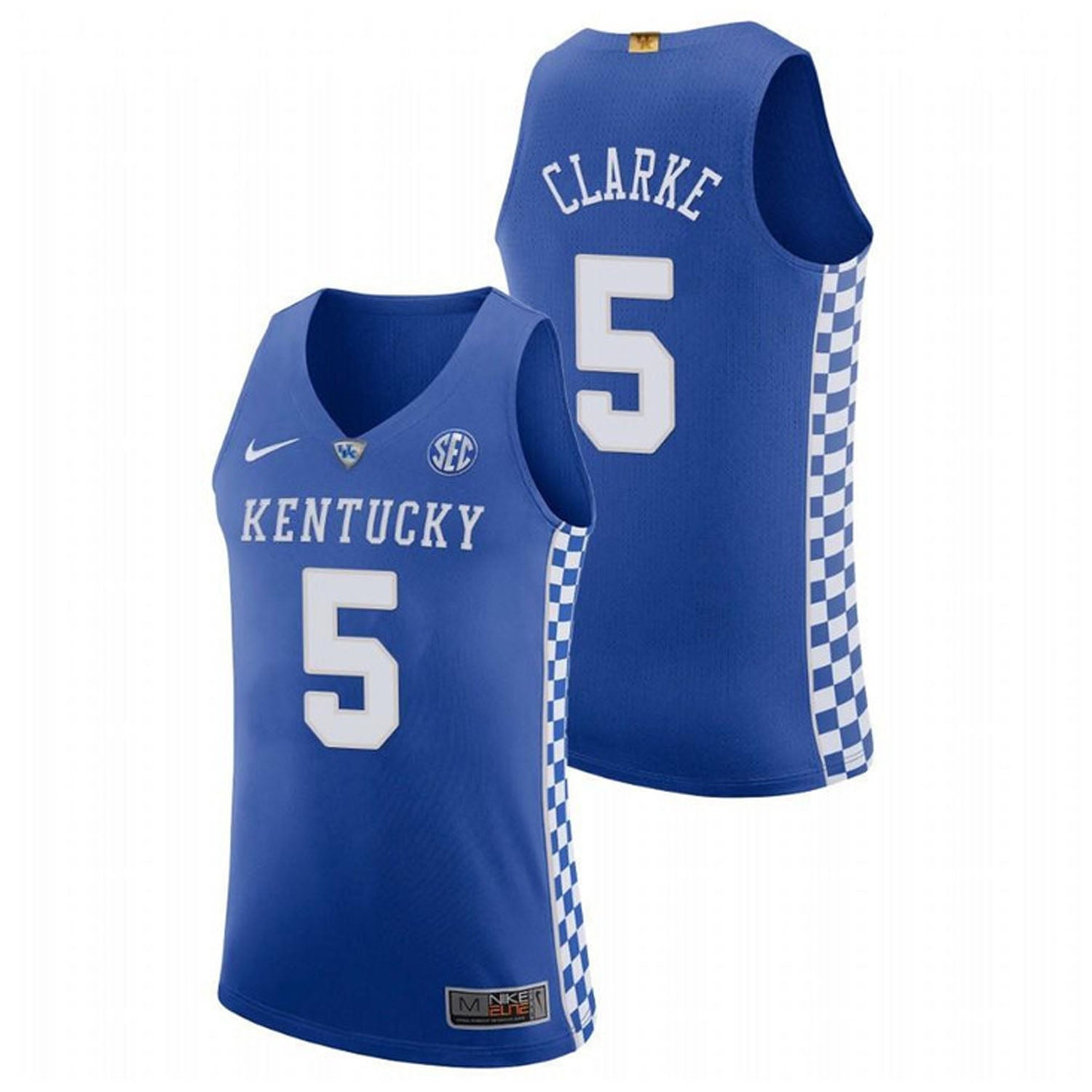 Terrence Clarke Kentucky Wildcats 5 Jersey