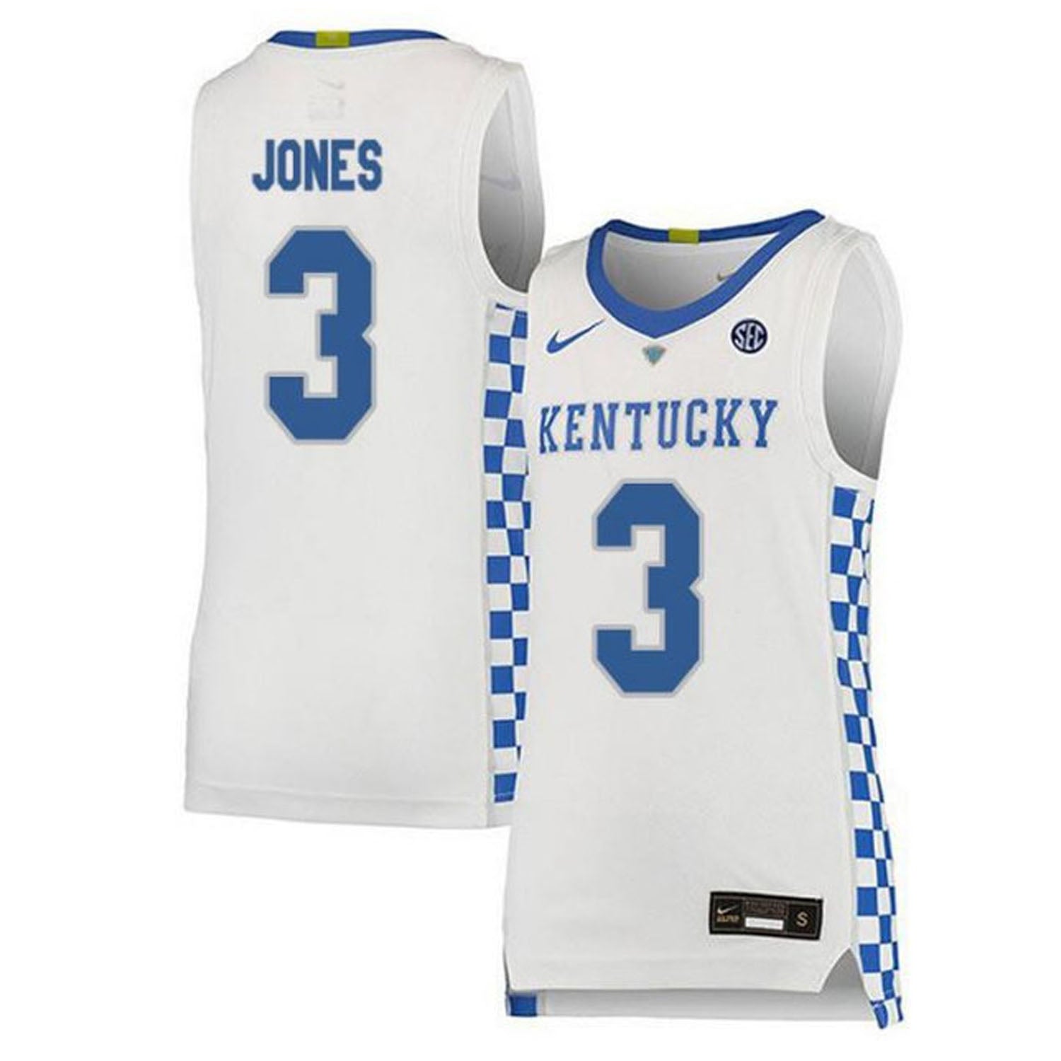 Terrence Jones Kentucky Wildcats 3 Jersey