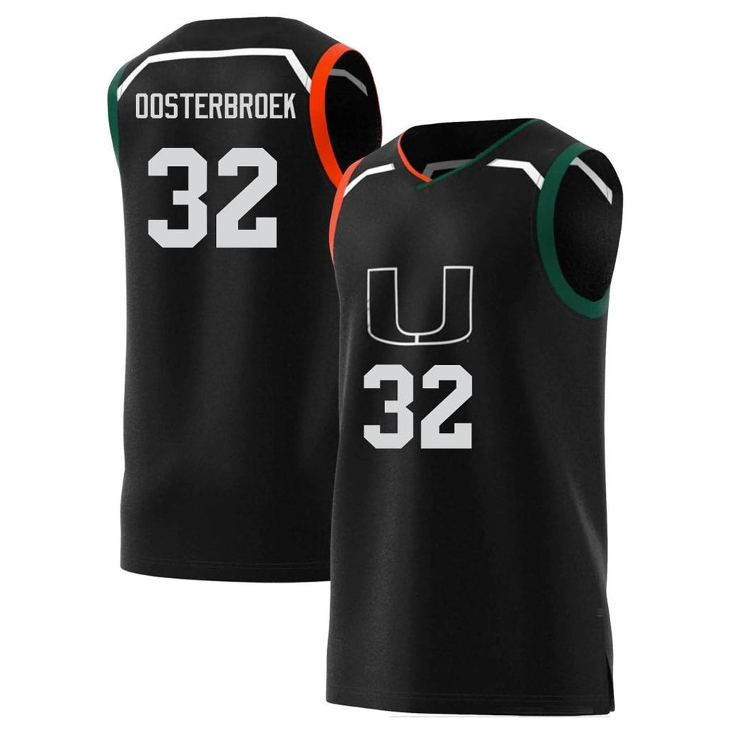 Thomas Oosterbroek Miami Hurricanes 32 Jersey