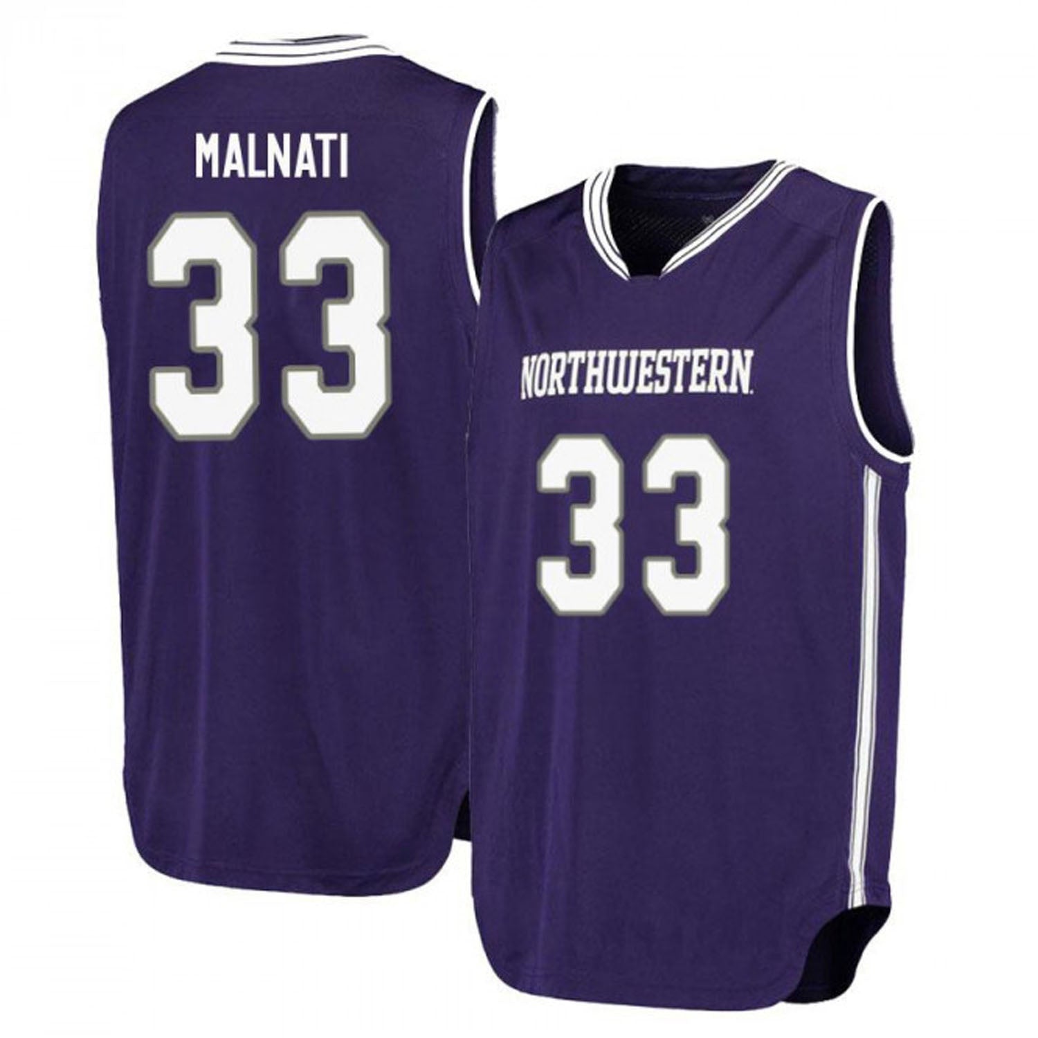 Tino Malnati Northwestern Wildcats 33 Jersey