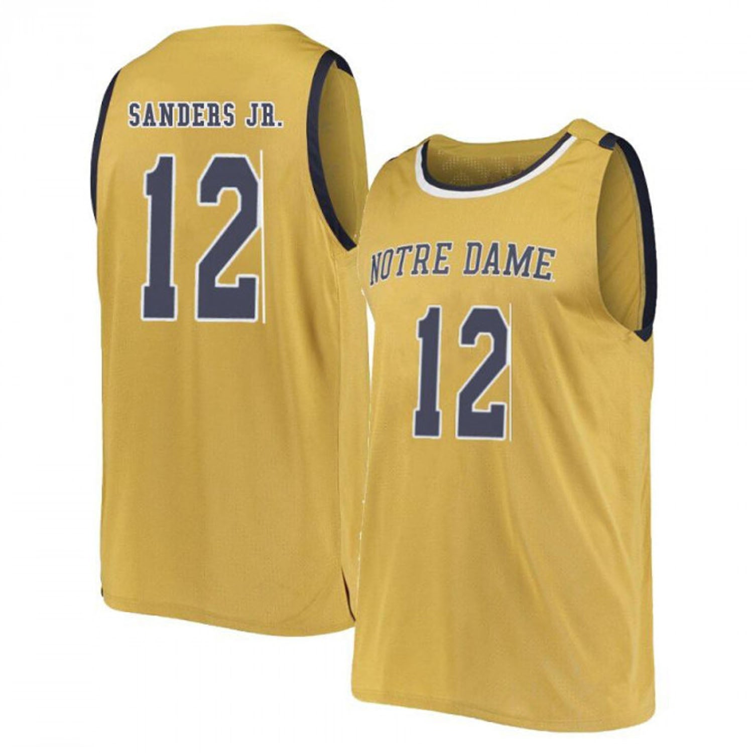 Tony Sanders Jr. Notre Dame Fighting Irish 12 Jersey