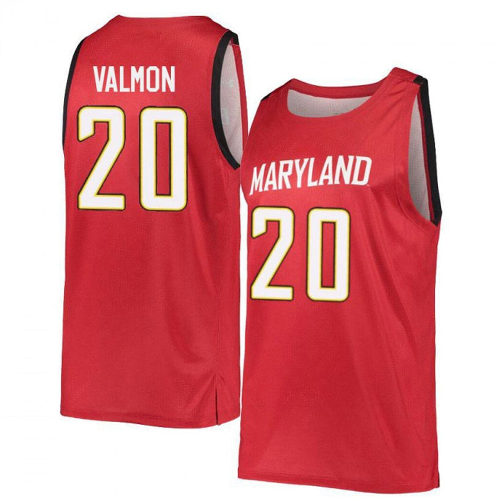 Travis Valmon Maryland Terrapins 20 Jersey
