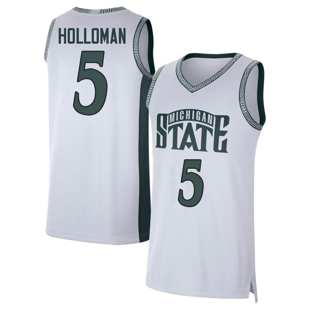 Tre Holloman Michigan State Spartans 5 Jersey