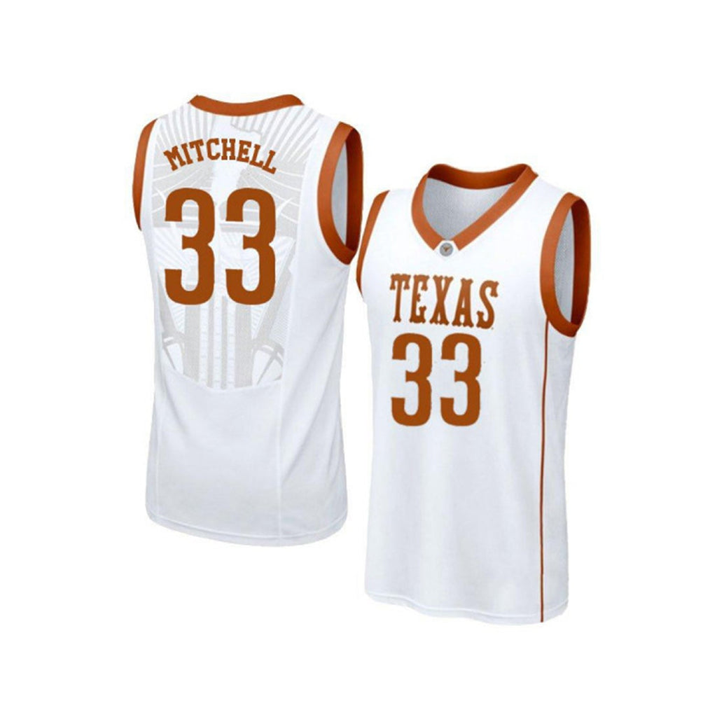 Tre Mitchell Texas Longhorns 33 Jersey