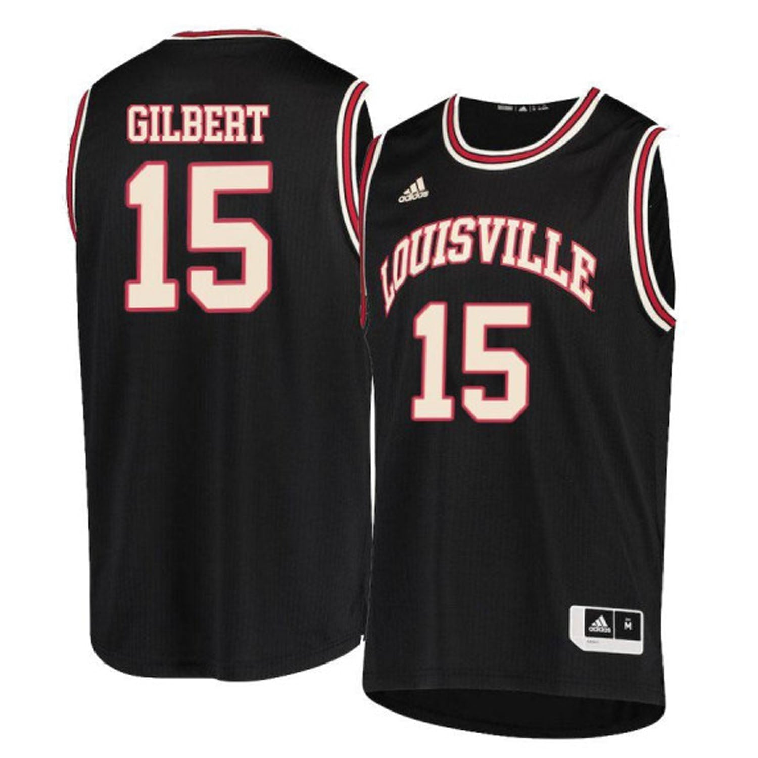 Trent Gilbert Louisville Cardinals 15 Jersey